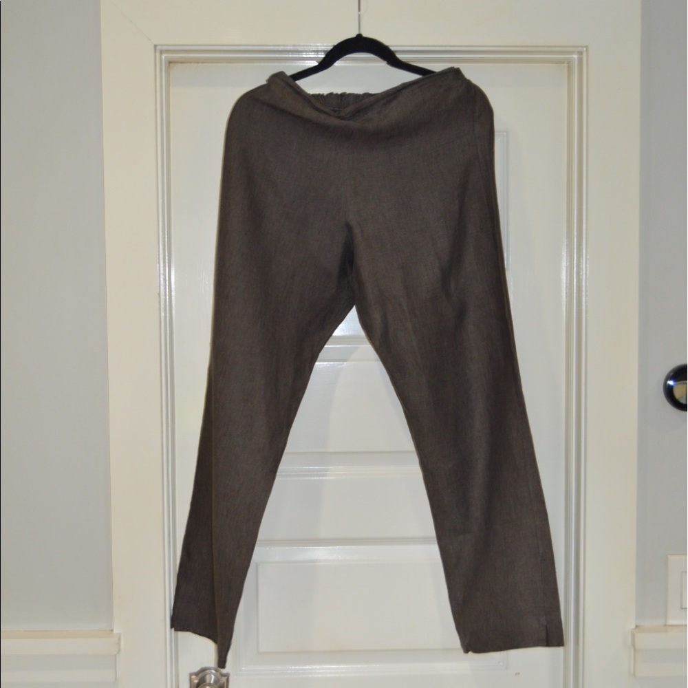 Bryn Walker linen pants.(2)